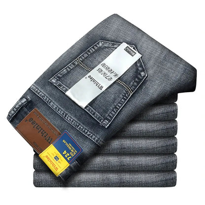 Luxury Slim Fit Stretch Denim Jeans