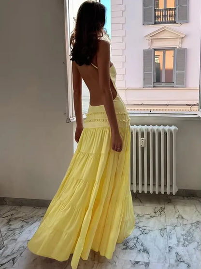 Enchanted Grace One-Shoulder Maxi Dress