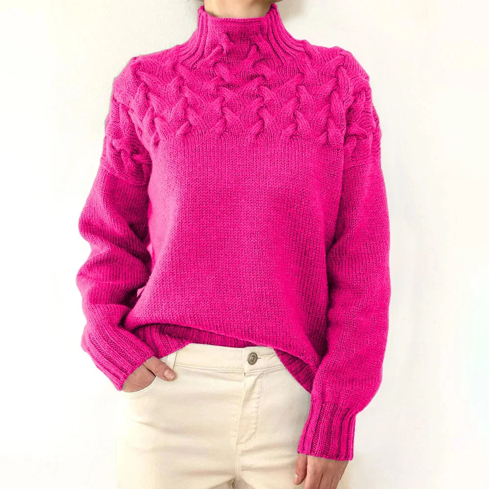 Grace Knit Elegant Turtleneck Sweater