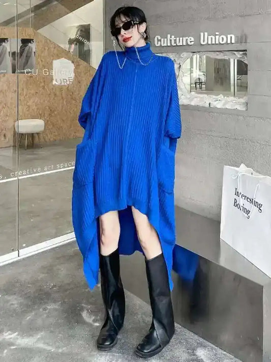 Women’s Oversized Turtleneck Pullover