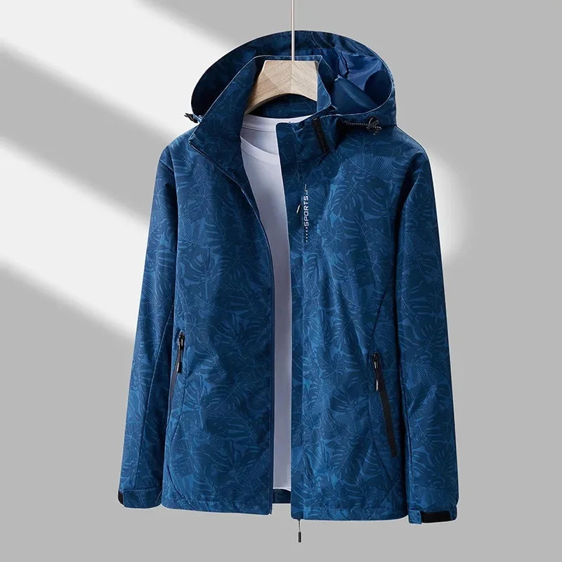 Leaf Breeze Waterproof Hooded Jacket