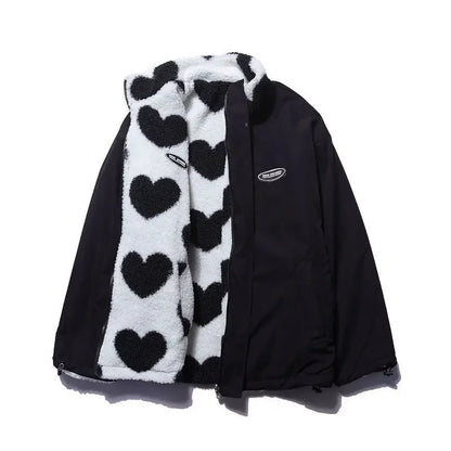 Winter Plush Lamb Fur Jacket