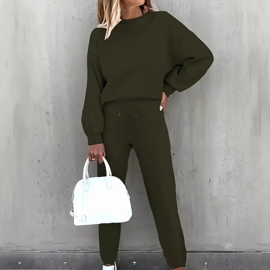 Fashionable Round Neck Sweatshirt