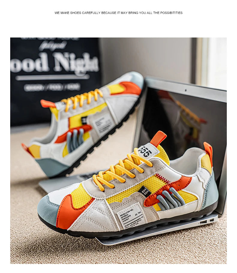 Breathable Designer Men's Sneakers