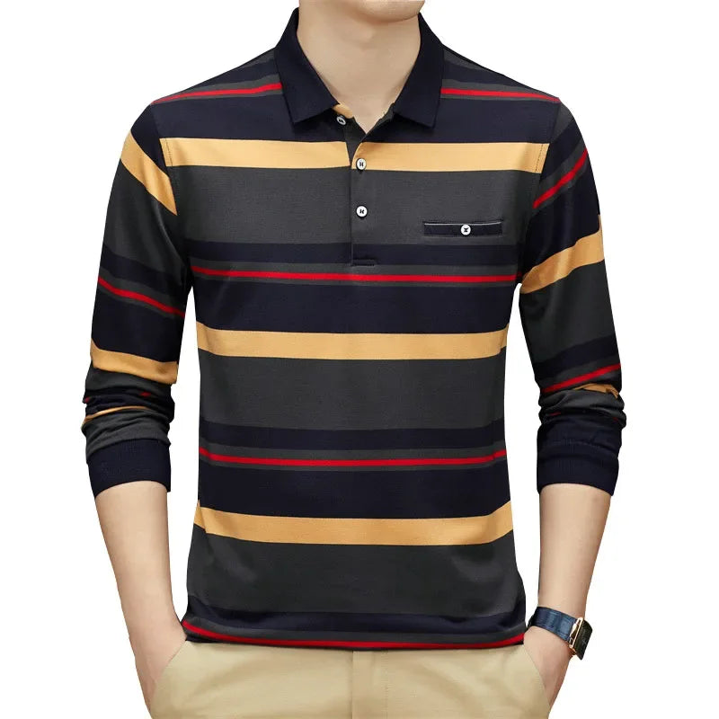 Striped Polo Shirt