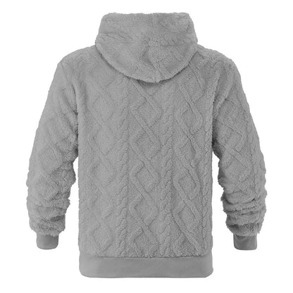 Shadow Weave Luxe Dual Velvet Hoodie