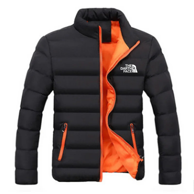 Men’s Warm Parka Winter Coat – Zipper Jacket