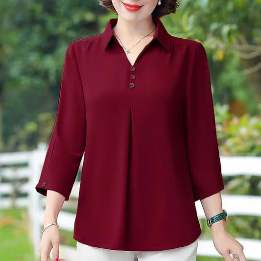 Breeze Soft Half Sleeve Blouse