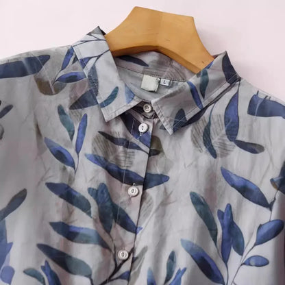 Sunlit Muse Cotton Shirt Dress