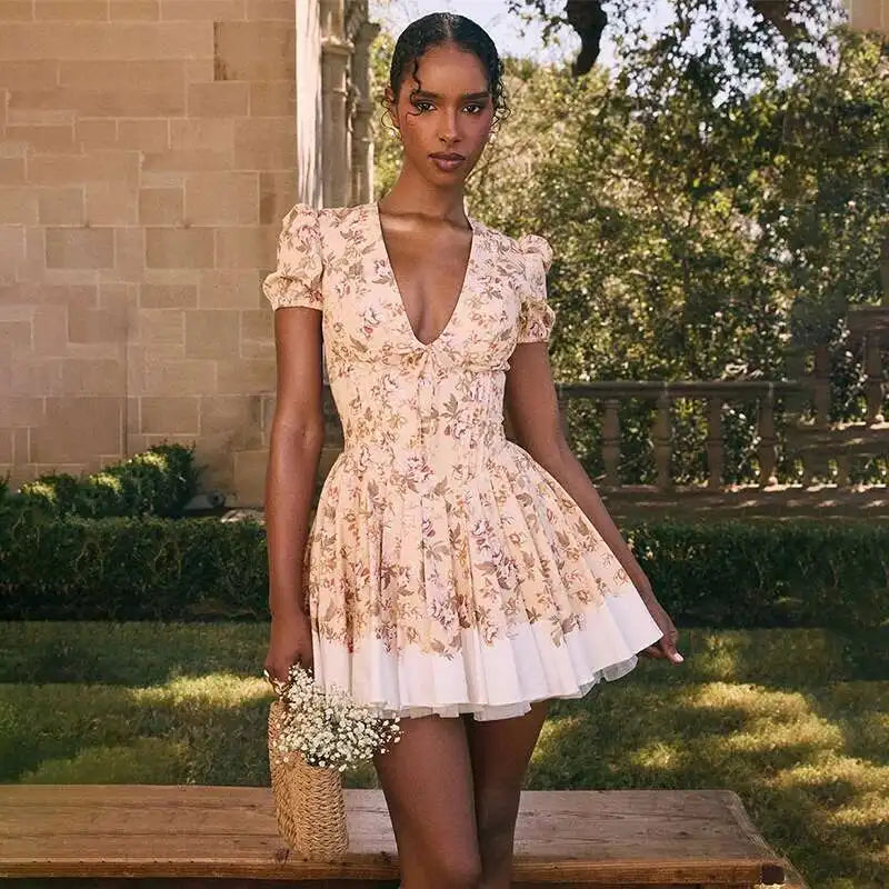 Vibe Flair Mini Dress