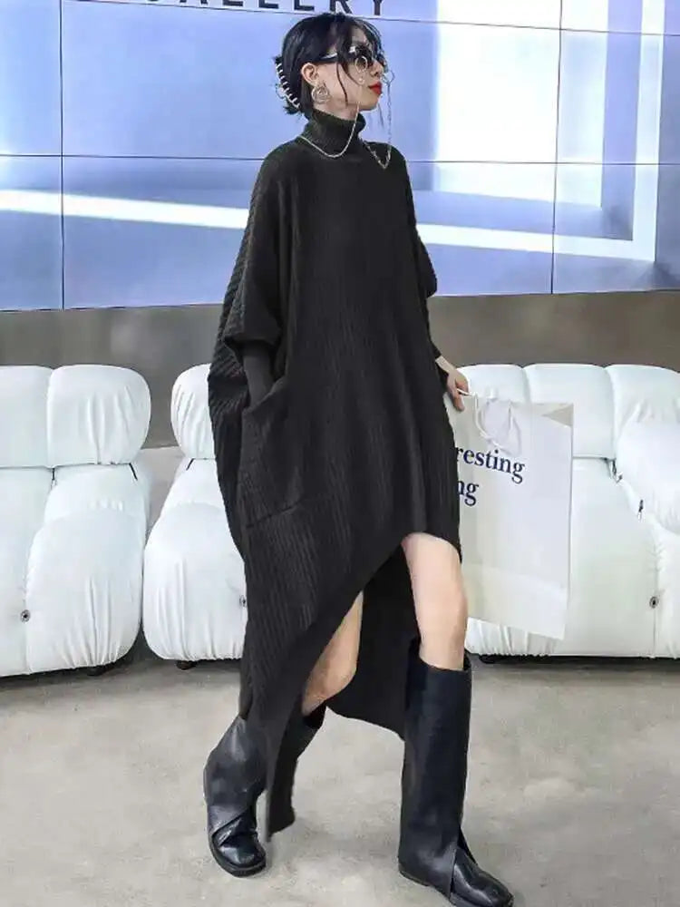 Women’s Oversized Turtleneck Pullover
