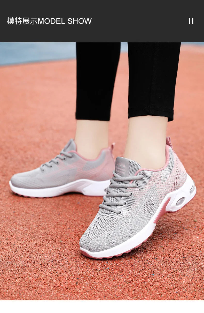 Breeze Step Mesh Soft Sole Sneakers