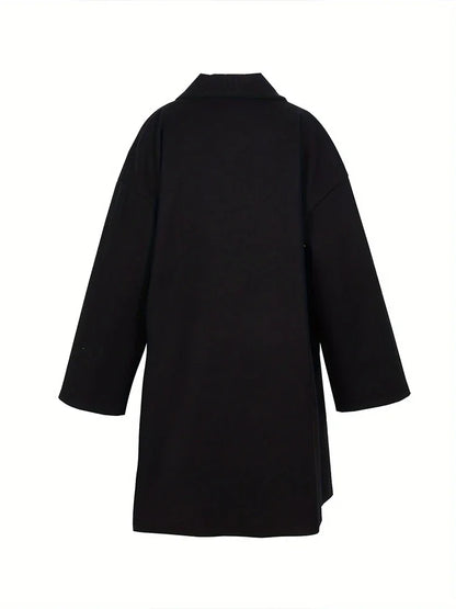 Sophisticated Lapel Winter Coat