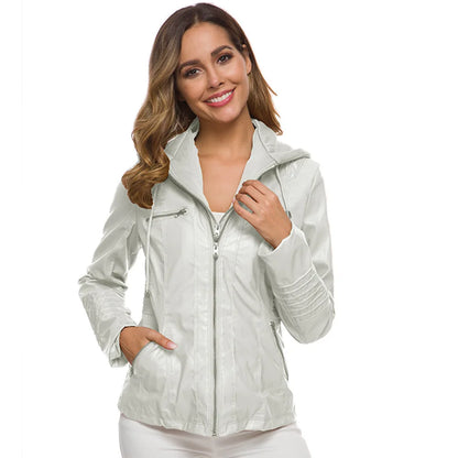 Women’s Faux Leather Jacket