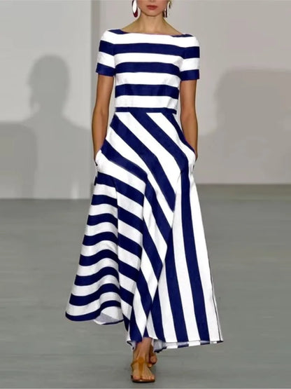 Off-Shoulder Boho Maxi Dress