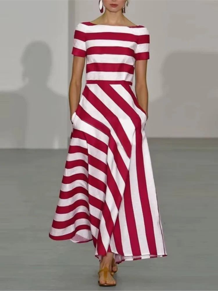 Off-Shoulder Boho Maxi Dress