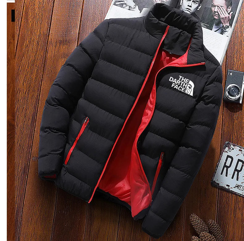 Men’s Warm Parka Winter Coat – Zipper Jacket