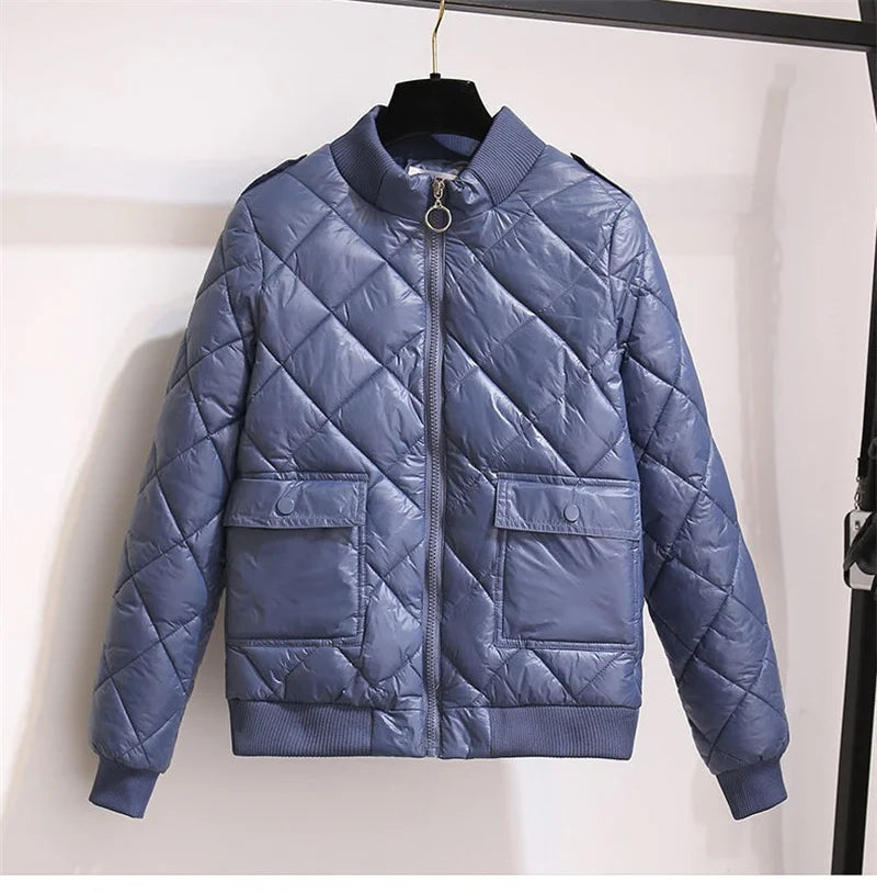 Chic Puff Short Cotton Parka Jacket