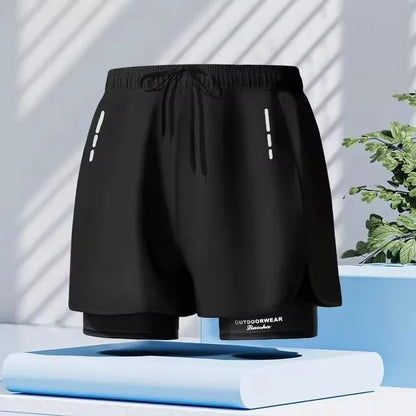 Aloe Wave Two Layer Swim Shorts