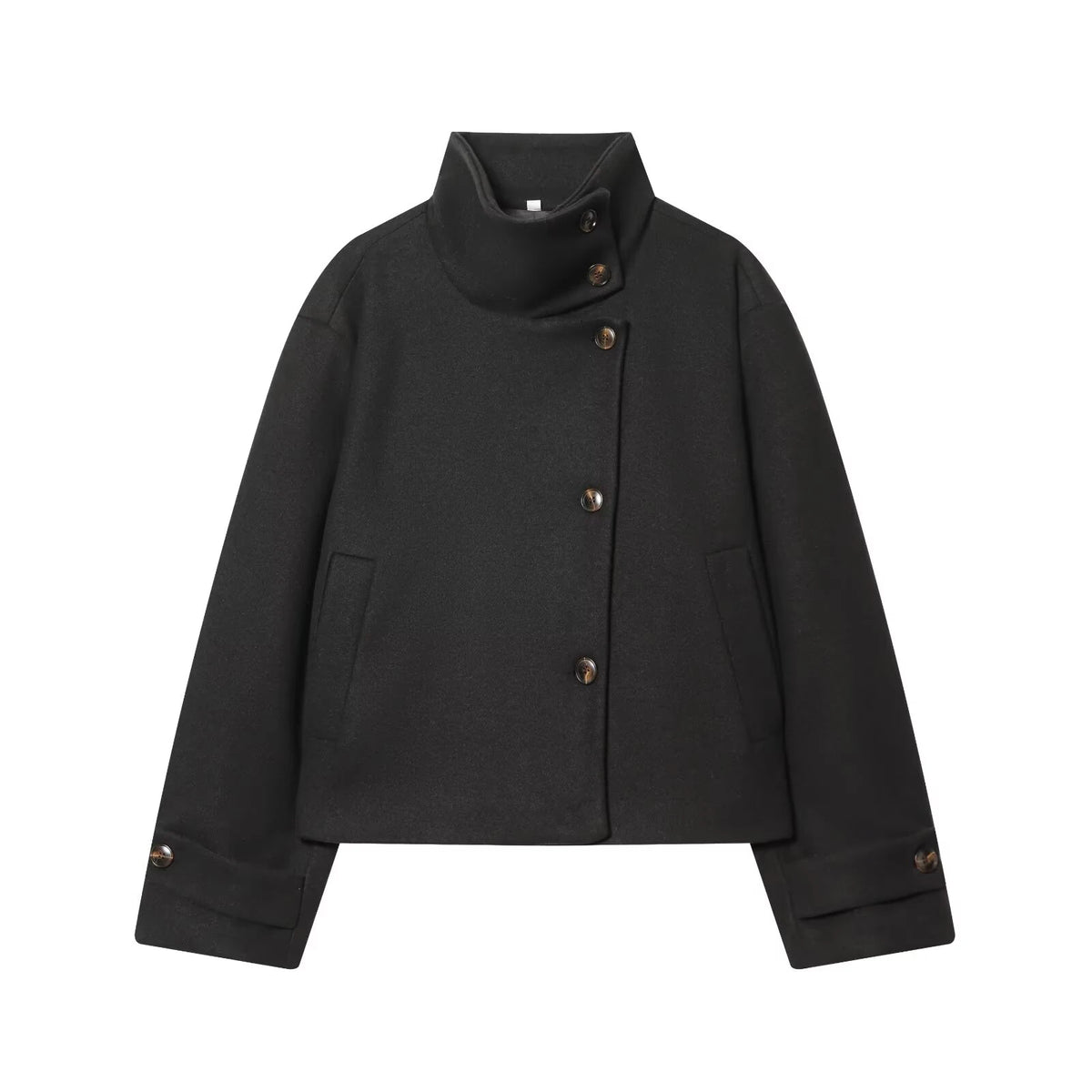 Women's Loose Winter Stand Collar Coat