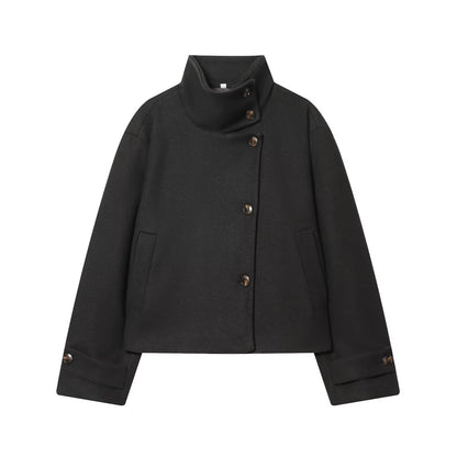 Women's Loose Winter Stand Collar Coat