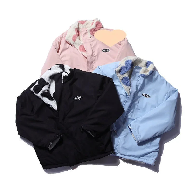 Winter Plush Lamb Fur Jacket