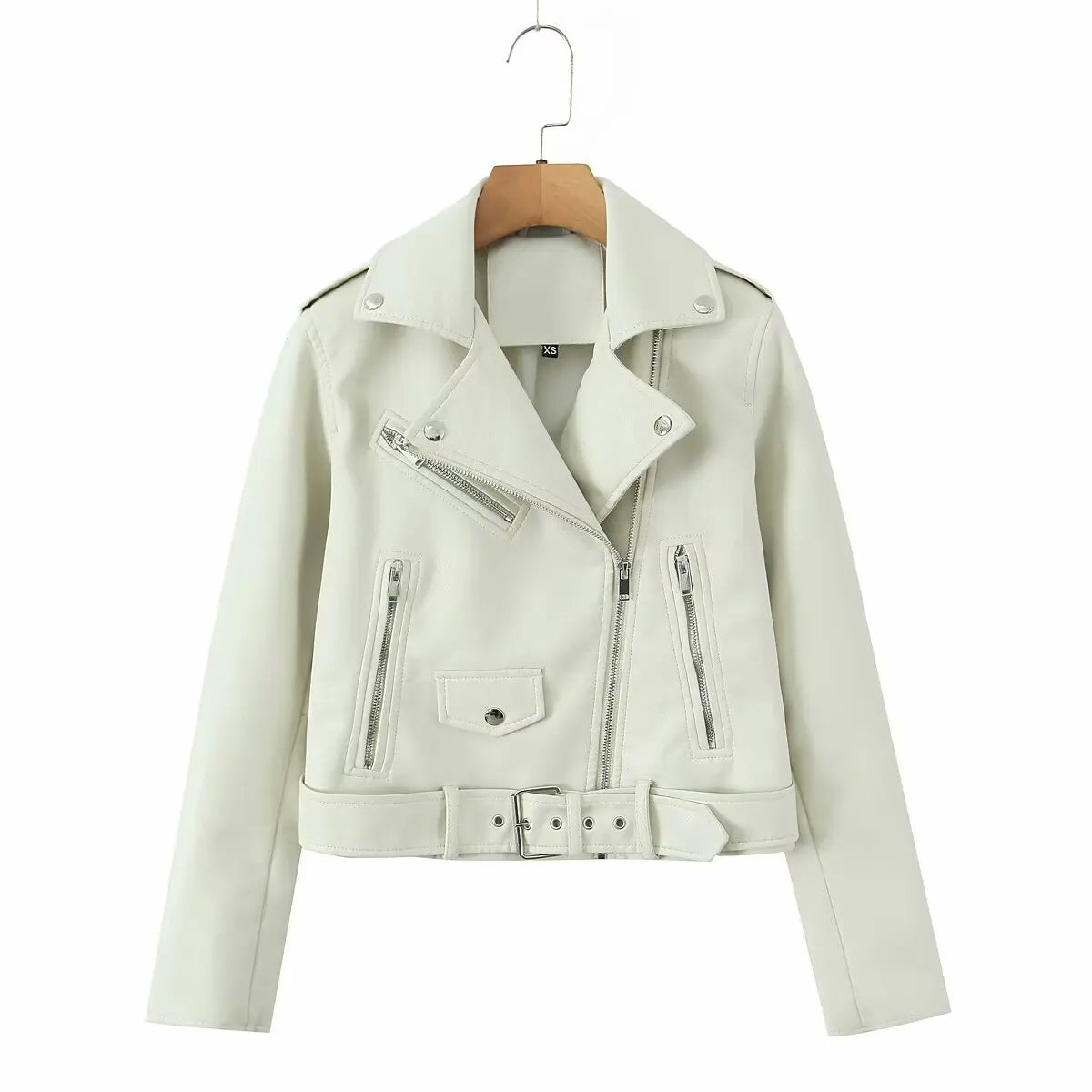Chic Rider Short PU Leather Jacket