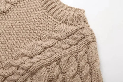 Twist Loom Chunky Knit Pullover Sweater