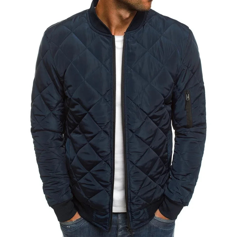 Men's Classic Zipper Winter Jacket