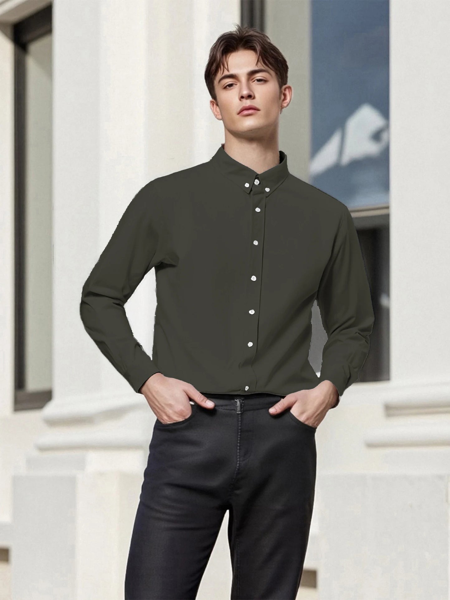 ModCore Classic Button Collar Shirt