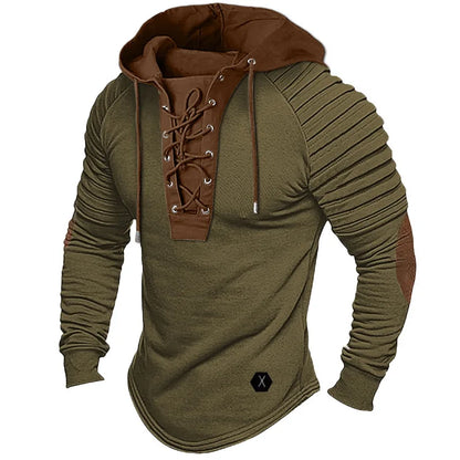 Urban Flex Pleated Hood Tee