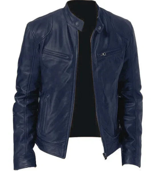 Men's Slim Leather Jacket