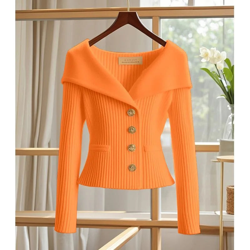 High-Quality Knitted Cardigan Sweater