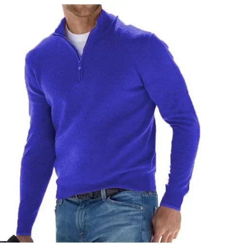 ZipVibe Men's Polo Sweater