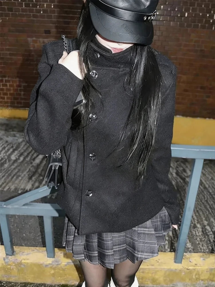 Women's Y2K Oversized Zip-Up Hoodie