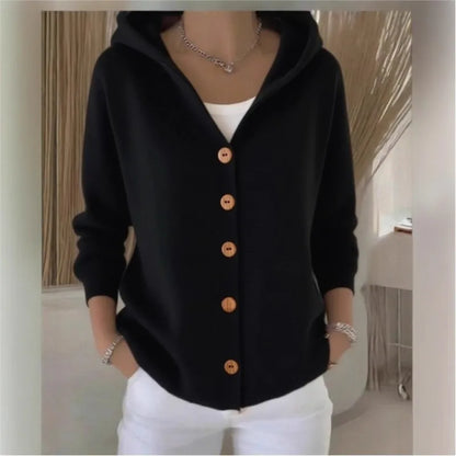 Women’s Hooded Knit Cardigan