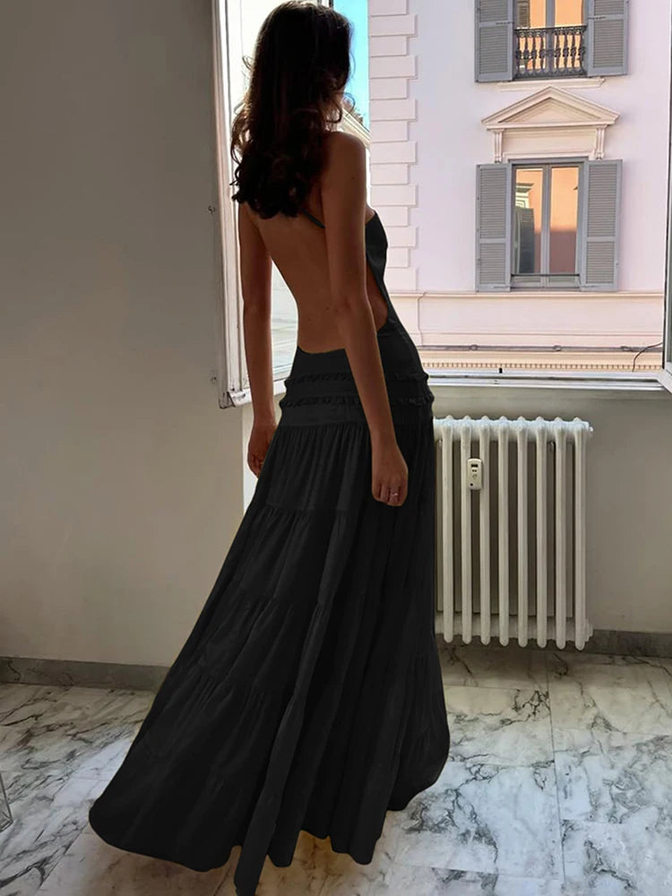 Enchanted Grace One-Shoulder Maxi Dress