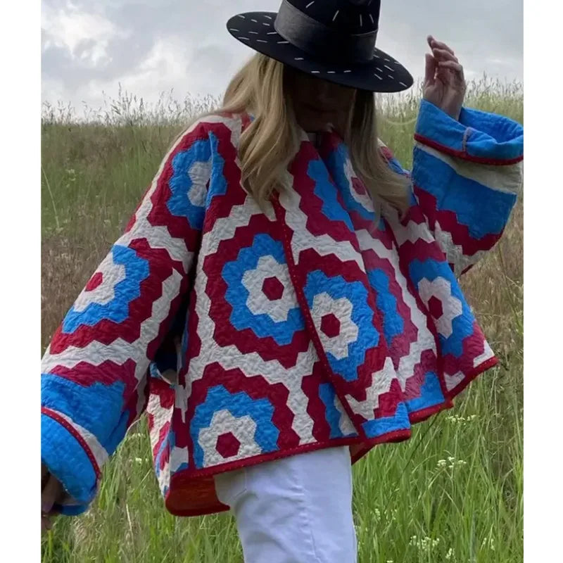 Geo Loom Vintage Splice Parka
