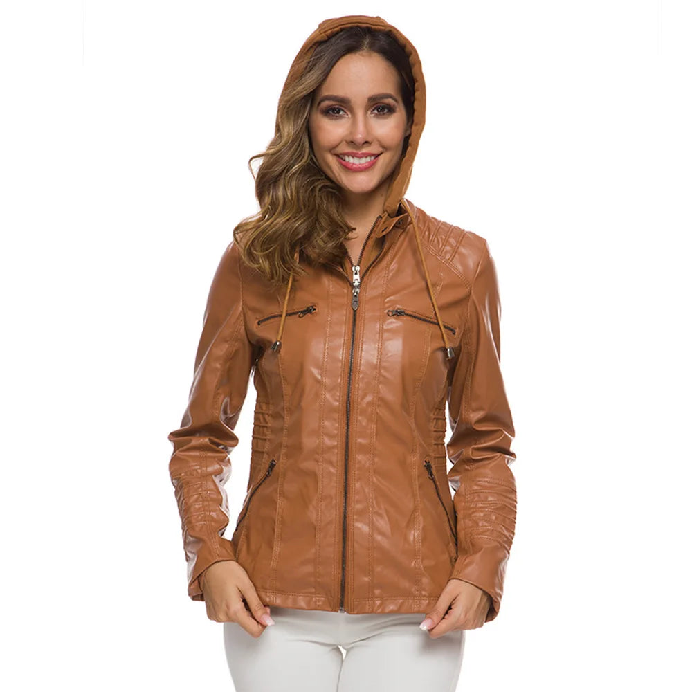 Women’s Faux Leather Jacket