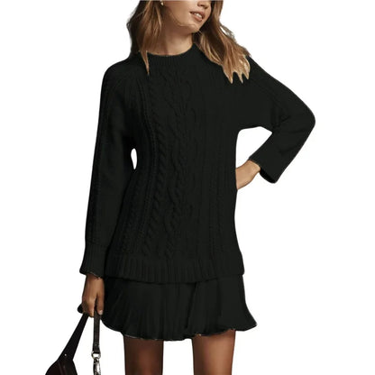 Casual Floral Lace Sweater