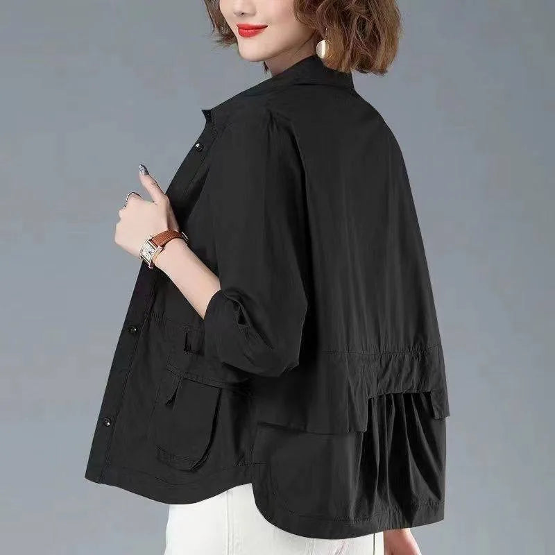 Single-Breasted Casual Jacket