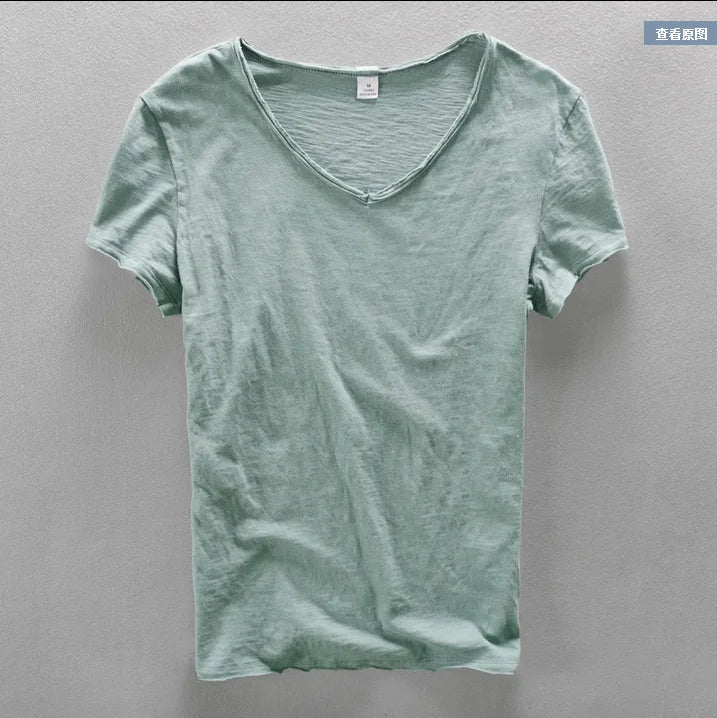 Swag V-Neck Hip Hop Tee for Men