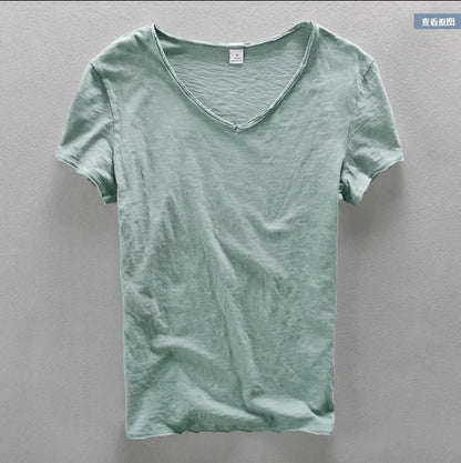 Swag V-Neck Hip Hop Tee for Men