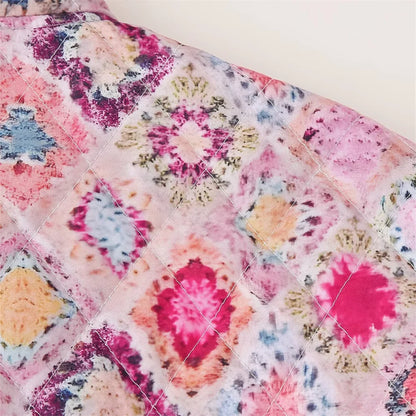 Autumn Breeze Printed Cotton Jacket