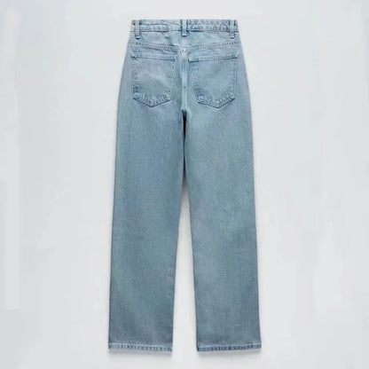 Retro Charm Cropped Denim Navel Jacket