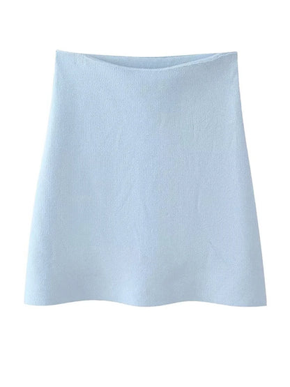 Knit Sweater Skirt Set