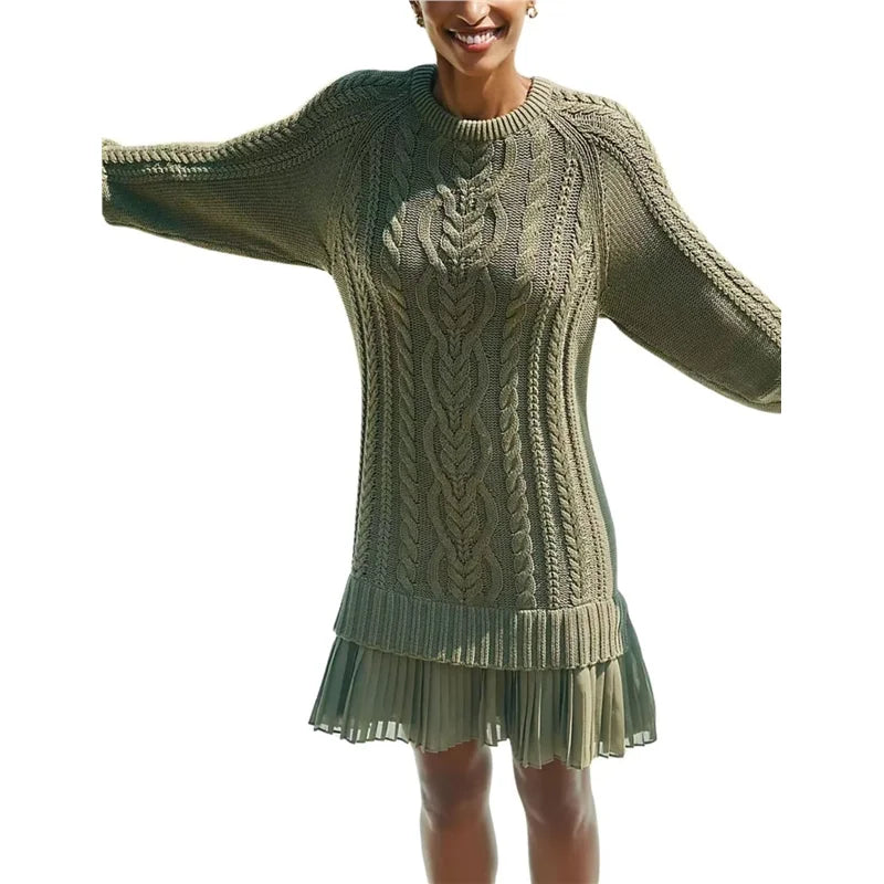 Casual Floral Lace Sweater