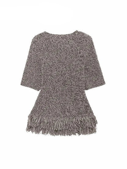 Women’s Tassel Decoration Sweater