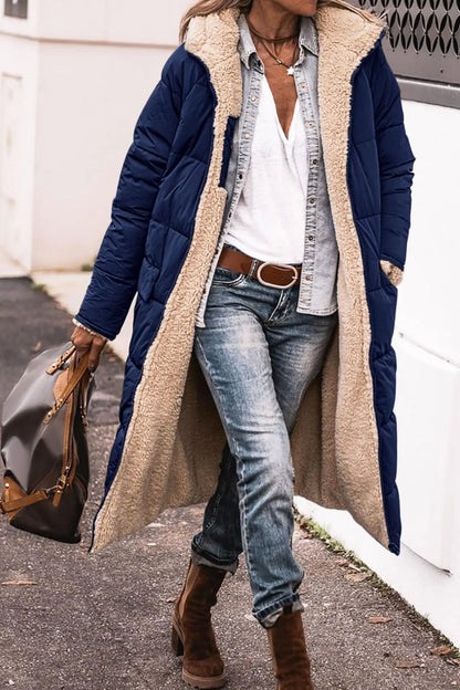 Cozy Fleece-Lined Winter Coat for Women