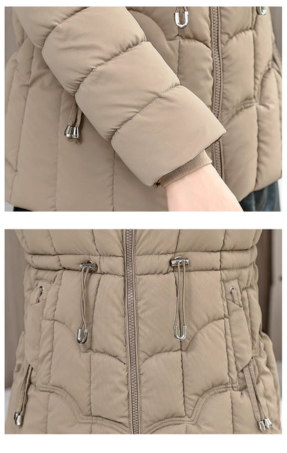 Padded Hooded Down Jacket